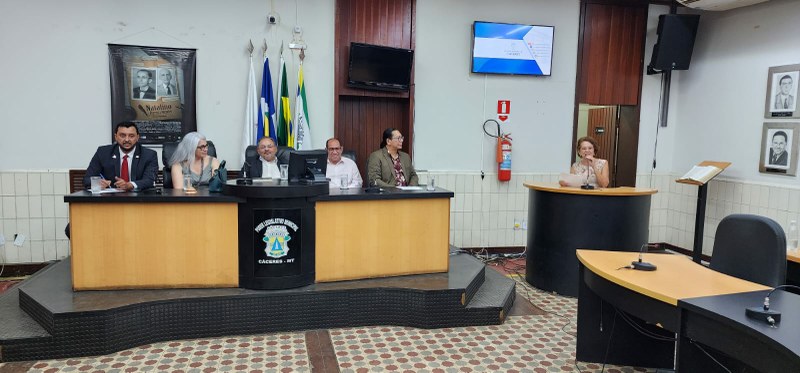 Câmara de Cáceres participa das comemorações do Centenário de Natalino Ferreira Mendes